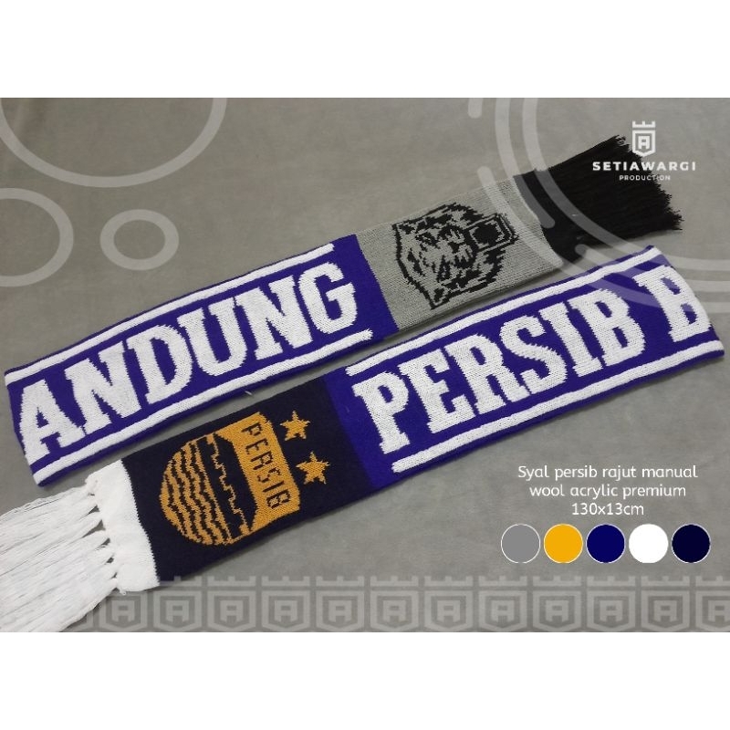 SYAL PERSIB | SYAL RAJUT PERSIB | SCRAF PERSIB | SYAL PERSIB MURAH