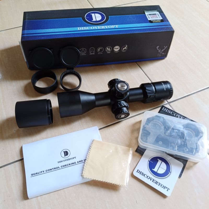 Teleskop discovery HD 3-12x44SFIR FFP