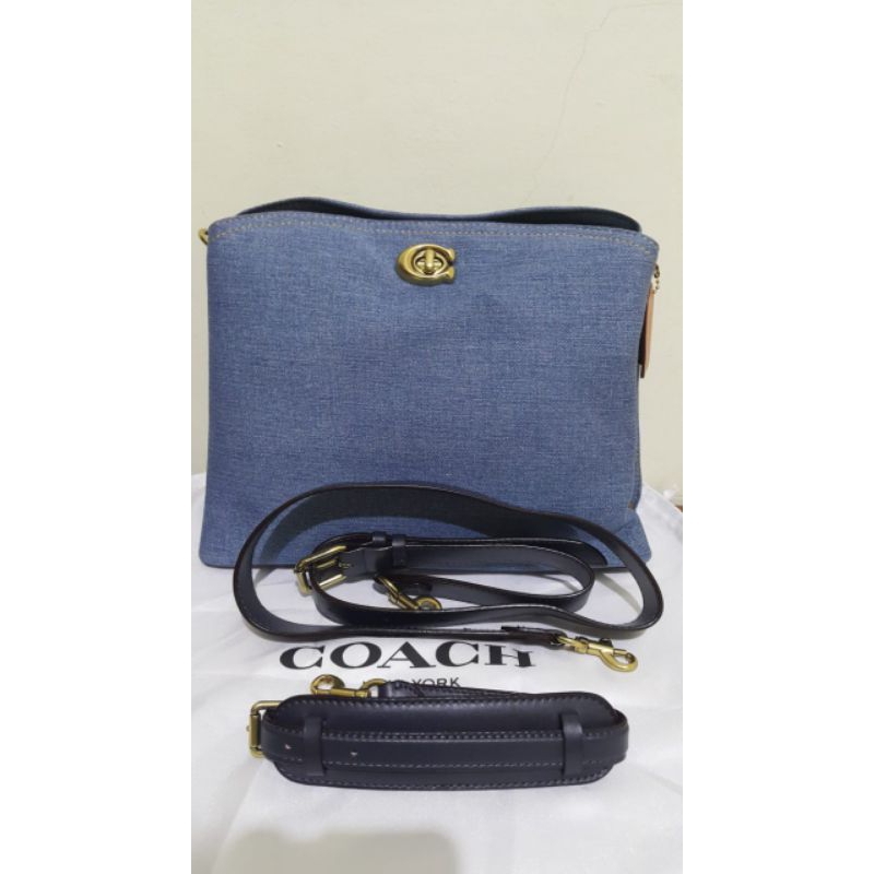 COACH Willow Shoulder bag Denim