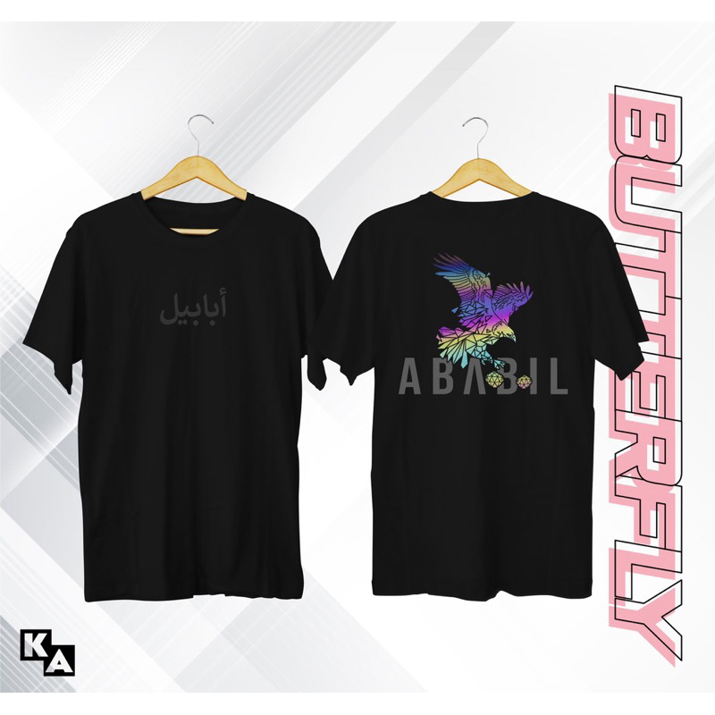 KAOS BURUNG ABABIL /KAOS DISTRO PREMIUM