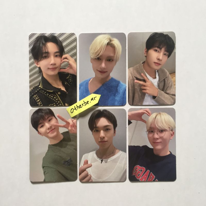 ready stok - seventeen YZY FTS F - yizhiyu pc photocard pob