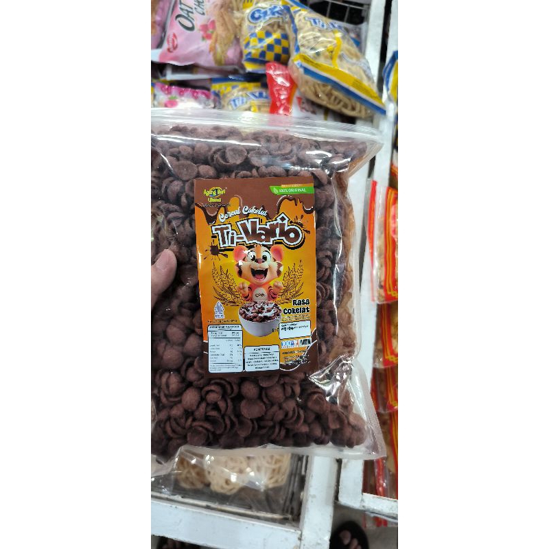 

Sereal Choco Murah Cereal Sehat Enak Rasa Coklat Kemasan 500 gram Ti-Vario