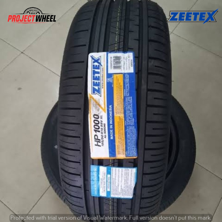 BAN MOBIL YARIS FIESTA ZEETEX HP 1000 195 50 R16 BAN MOBIL TUBELES RING 16
