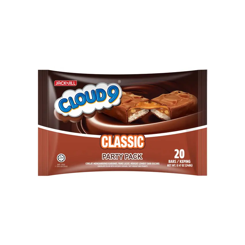 

Jack n Jill Cloud 9 Chocolate Caramel Party Pack JacknJill Coklat Karamel