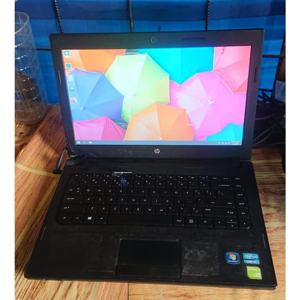 Laptop HP Core i3 NVIDIA GeForce RAM 4GB