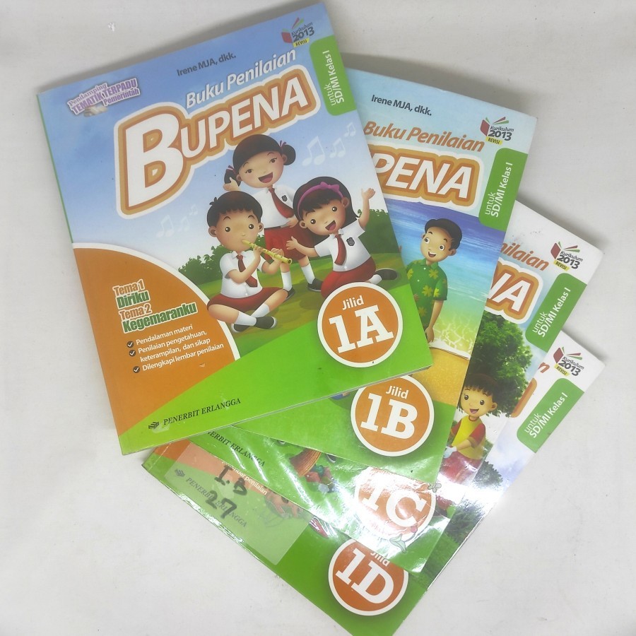 Buku Sekolah SD Penabur Kelas 1 - Bupena 1 set (School Book)