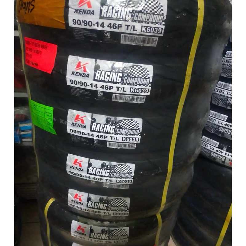 ban motor matic kenda racing 90/90-14 soft compound