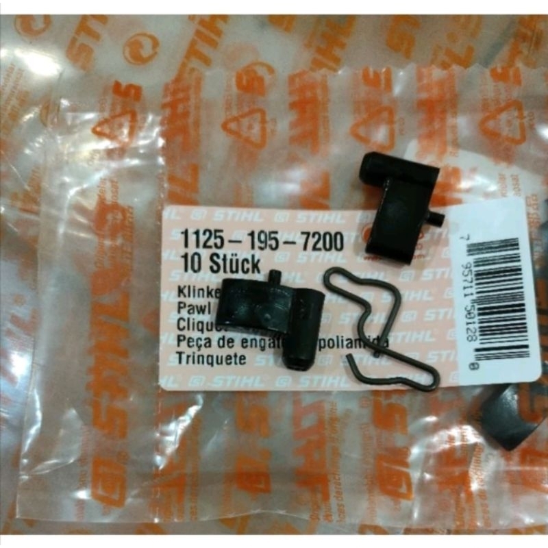 PROMO HANYA HARI INI  Double spring + pawl/platuk assy ms-250 ms-310  ms-382 stihl original