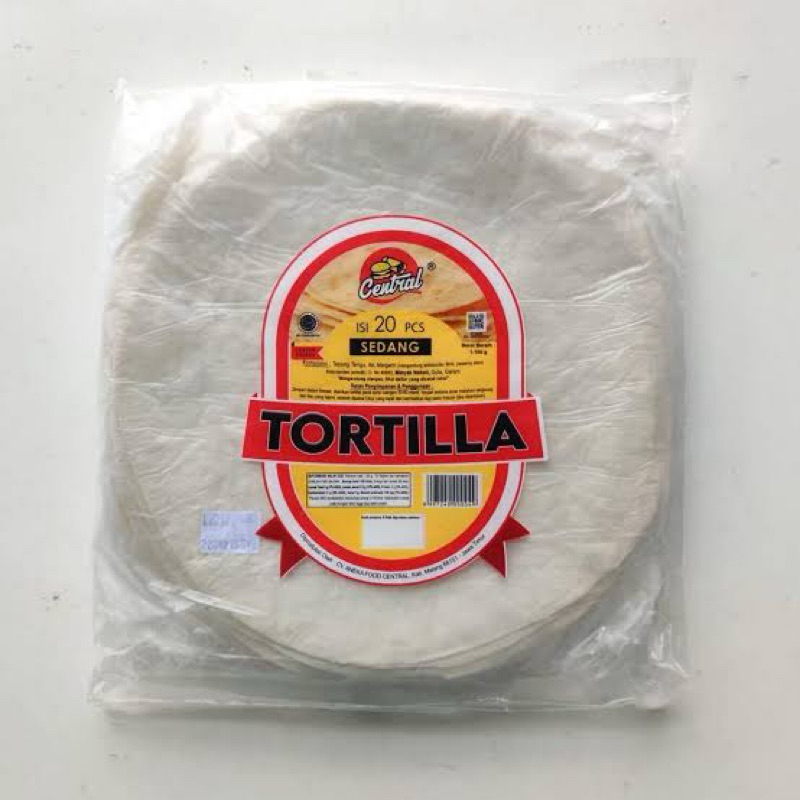 

Tortila ori sedang isi 20bj/pack 22cm premium halal enak murah