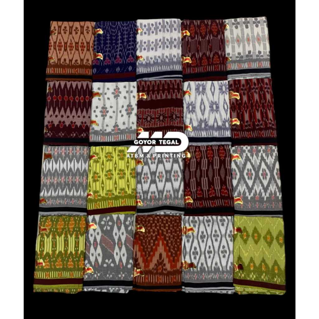 Sarung Tenun Goyor ATBM (Asli Tenun Bukan Mesin) AL-FAJRI | BOTOL LIMAS | ABU DHABI | BOTOL BADDAH |