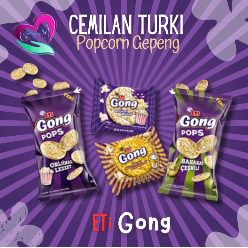 

RB22 Eti Gong Popcorn Gepeng Cemilan Turki Eti Gong