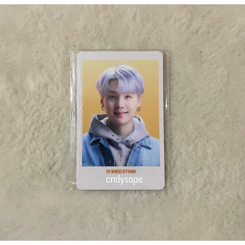 pob proof collector suga yoongi