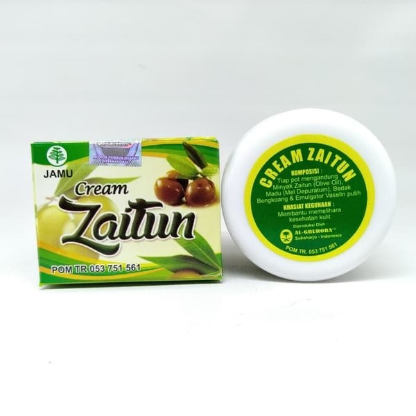 Cream Pencerah Wajah-Cream Zaitun Al Ghuroba-Cream Zaitun Untuk Wajah-Cream Zaitun