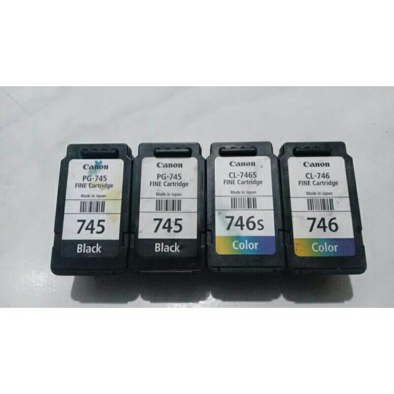 catridge canon 745 / 746 bekas