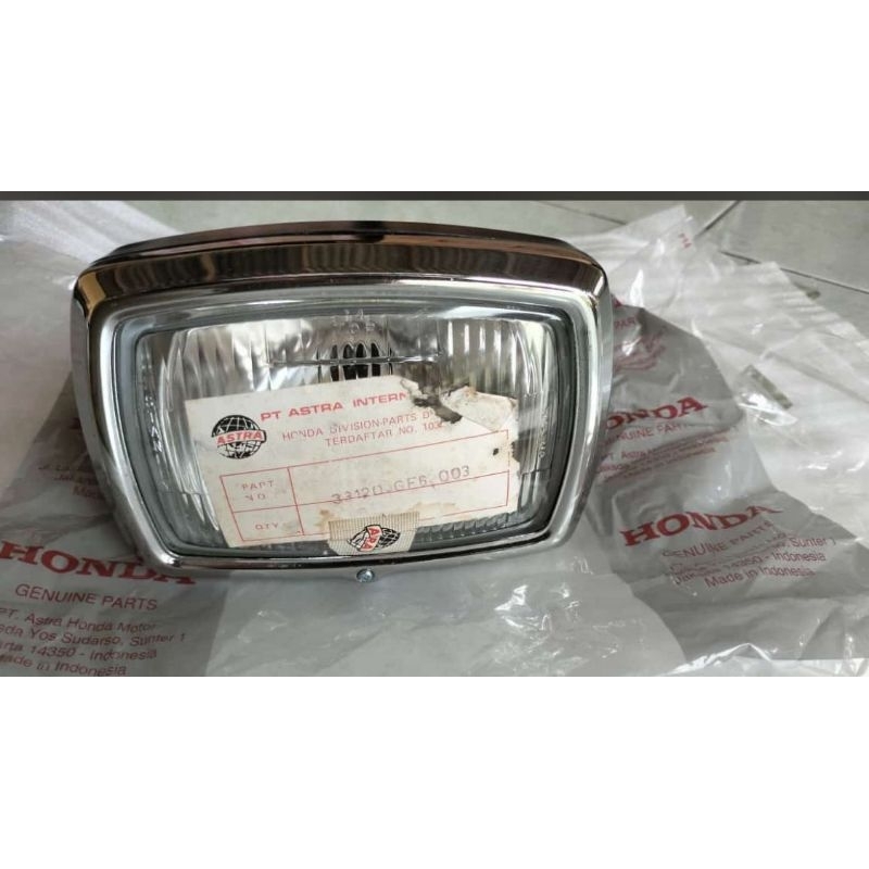 Batok dan Reflektor Lampu Depan Honda Win 100 Tua Win100 Tua Original Baru Astra Honda Globe