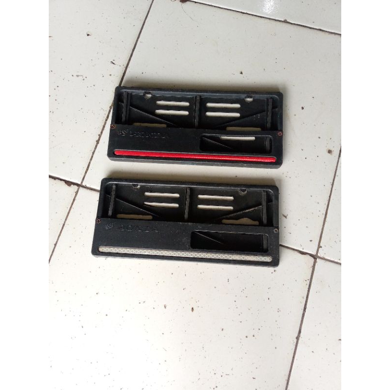 cover plat no motor Honda bekas original