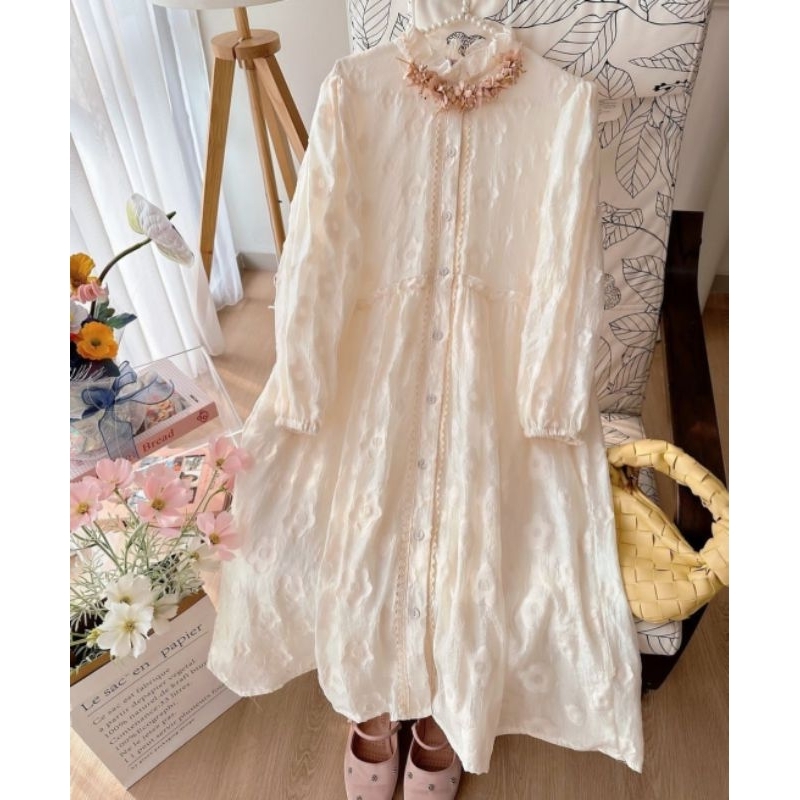 GAURA MIDI DRESS DAISY HAIDEE ORLIN