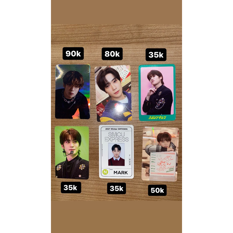 PC NCT 127 OFC (jaehyun,mark, taeil) READY STOCK