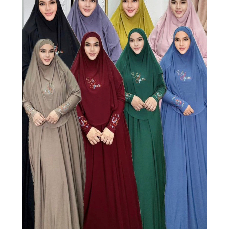Gamis Syari Inara Ucl syari brand ucl syari