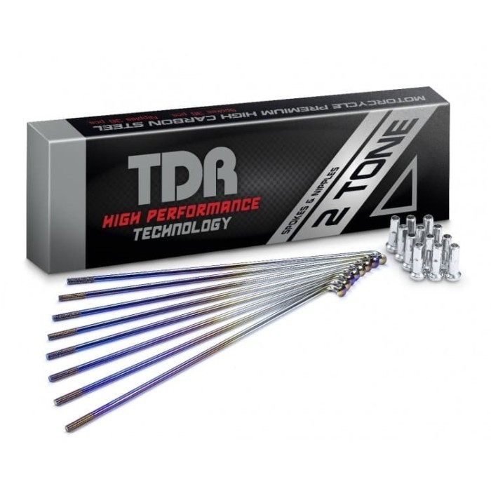 TDR JARI JARI 2TONE BLUE SILVER PELANGI SPOKE RUJI TWOTONE BAKARAN 36 STICK CBR VIXION SATRIA FU SUP