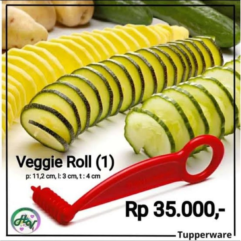 Veggie Roll Tupperware