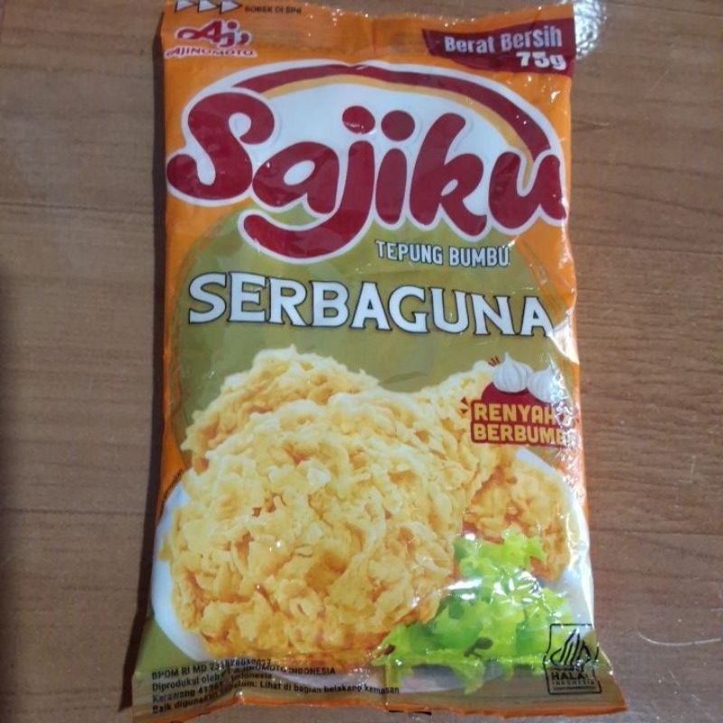 

Sajiku SERBAGUNA 75g / TEPUNG BUMBU 75g