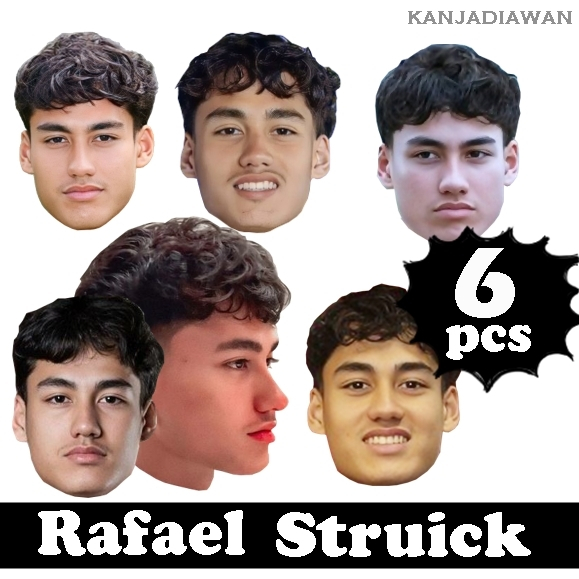 

Stiker Kepala Rafael Struick Nathan Tjoe A On Ivar Jenner sticker set Timnas Indonesia