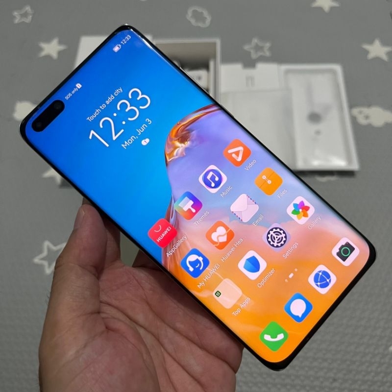 Huawei P40 Pro Plus 8/512 Fullset Mulus Resmi Ada GMS
