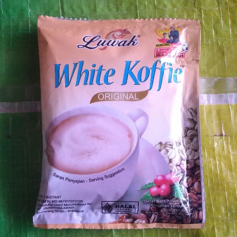 

Kopi Luwak White Koffie Coffe Sachet