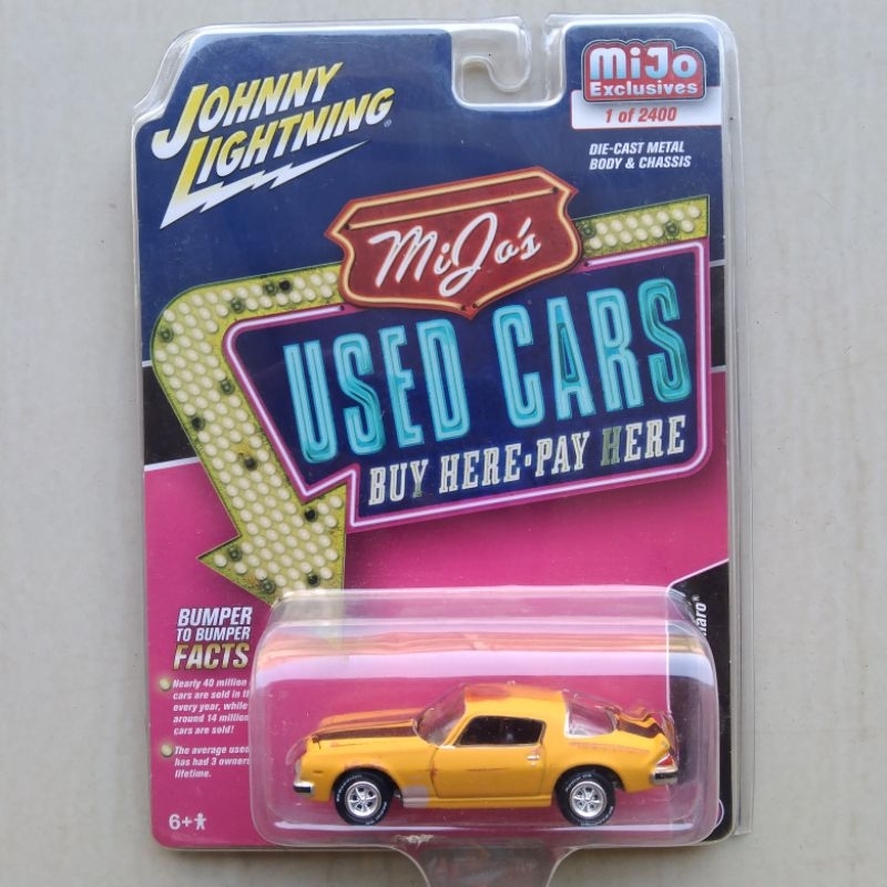 Johnny Lightning 1977 Chevrolet Camaro Rusty Used Car