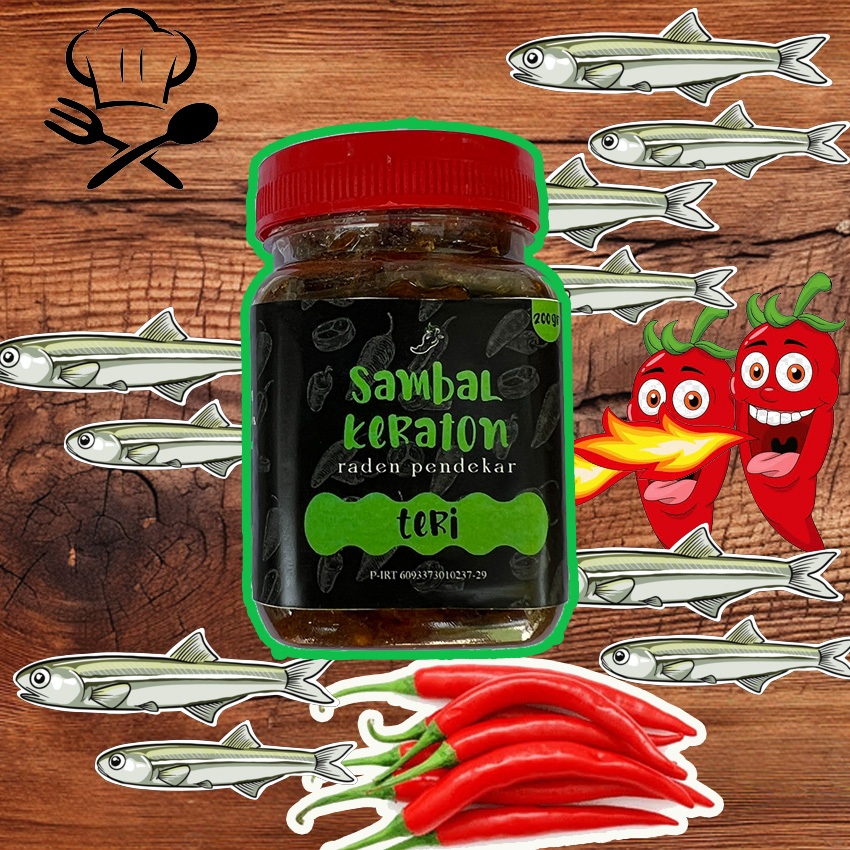 

Sambal Keraton Varian Teri Cap Raden Pendekar Makanan Food Sensari Umami Asin yang Menggugah Selera