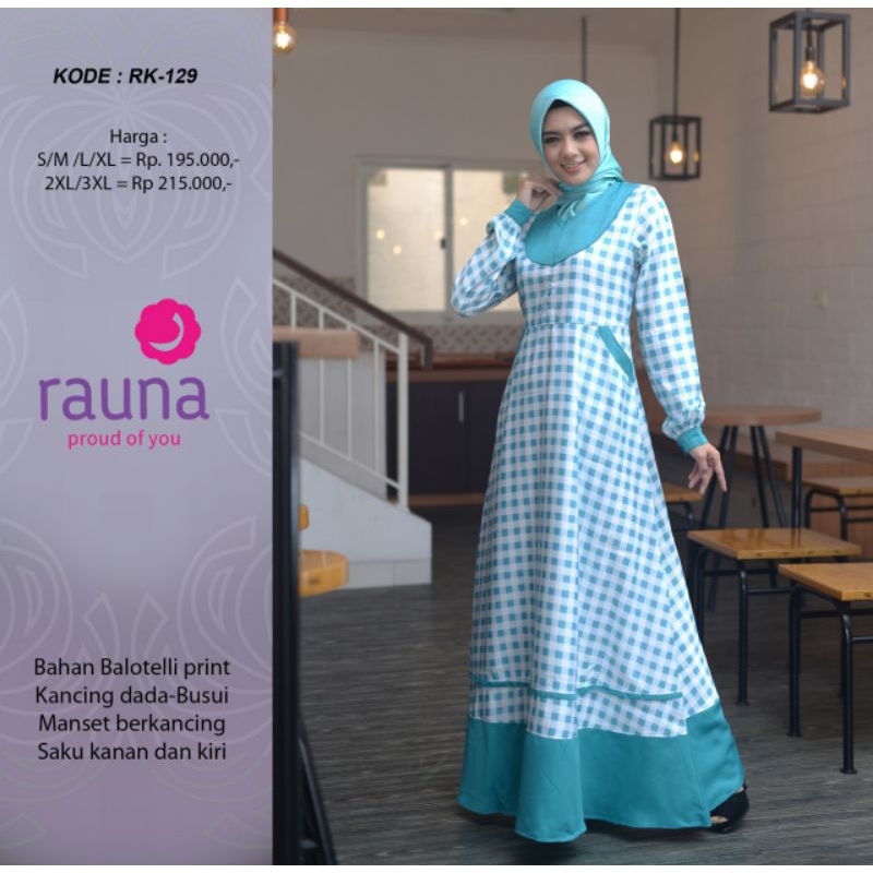 PROMO GAMIS RAUNA ORIGINAL 100 RIBUAN