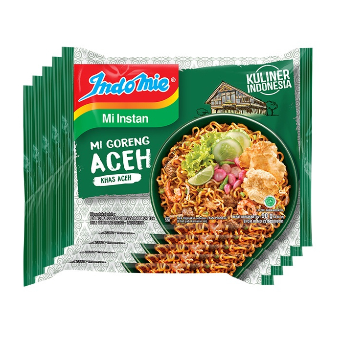 

INDOMIE MIE GORENG ACEH 90gr (6pcs)