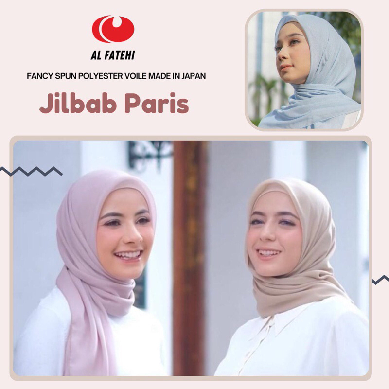 (PART 2) Paris Japan Premium/Paris Premium Oroginal/ Paris AlFatehi/Paris Jepang/Jilbab Paris Jepang