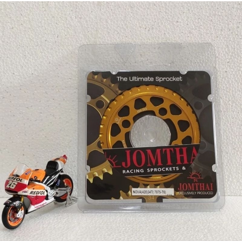 GEAR BELAKANG HONDA NOVA DASH LS 125 JOMTHAI UK 420/34 PNP CBR 150 SONIC 125 SUPRA X REVO KHARISMA