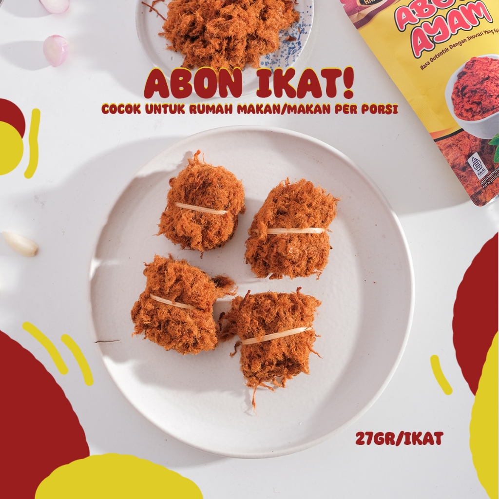 

Abon Ayam Hartini Ikat 18pcs Abon Ayam Asli 100% Original