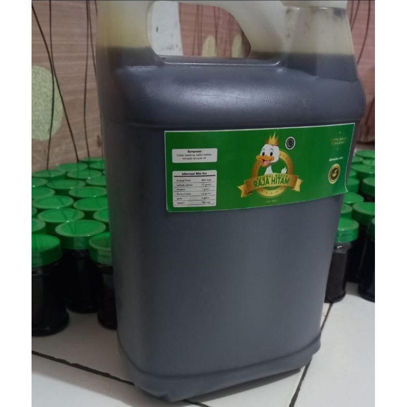 

SAMBAL BEBEK RAJA HITAM 5 KG
