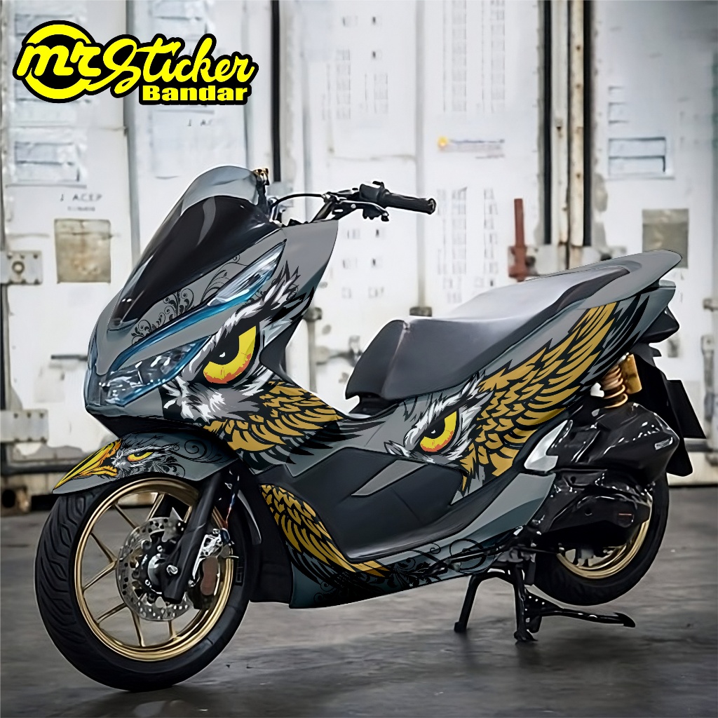 Decal PCX Elang Full Body Stiker PCX Full Body Full Blok Dekal PCX 150 Decal PCX 160 motif elang
