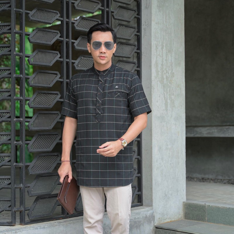 Kurta Flanel - Baju Koko Flanel Ahsan
