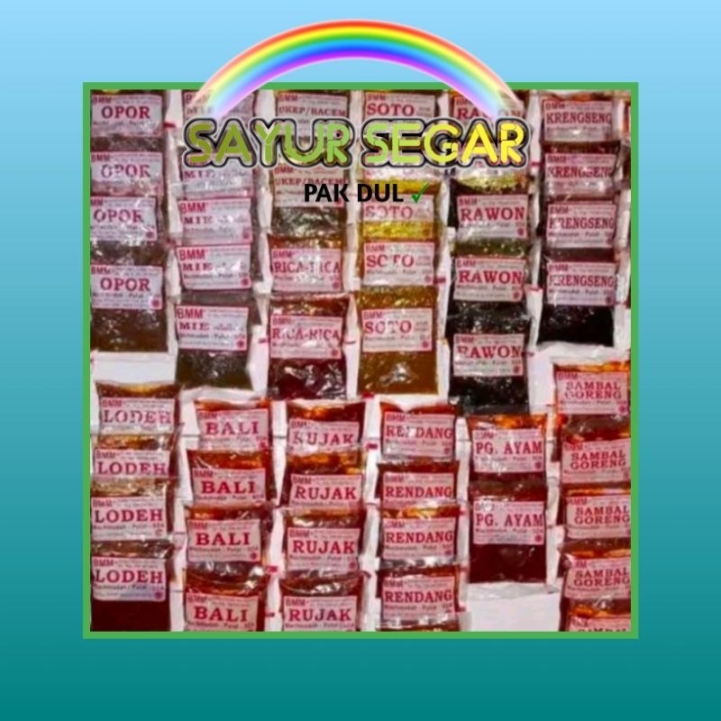 

Aneka Bumbu masak instant BMM / Hidayah / BMI / BMB per sachet