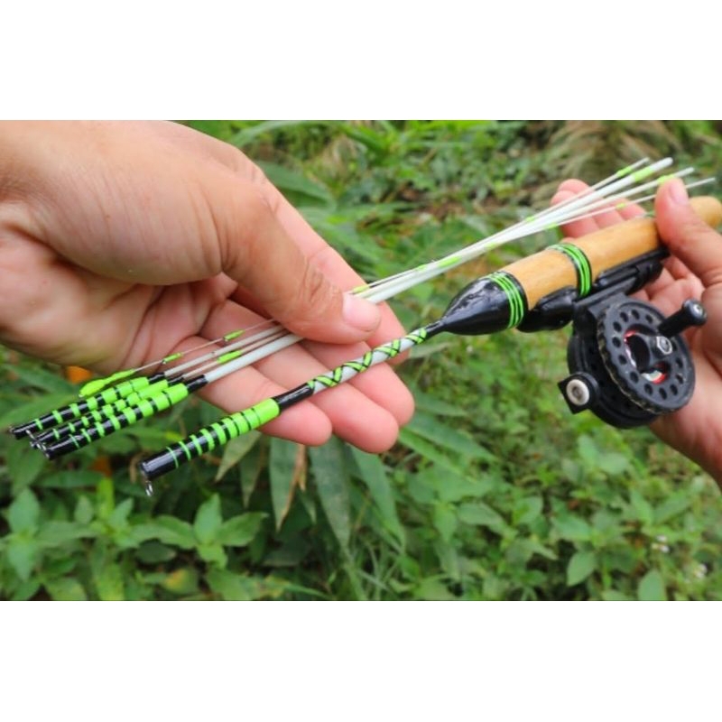 joran super  lentur joran tanago kolong dari fiber optik 150 cm