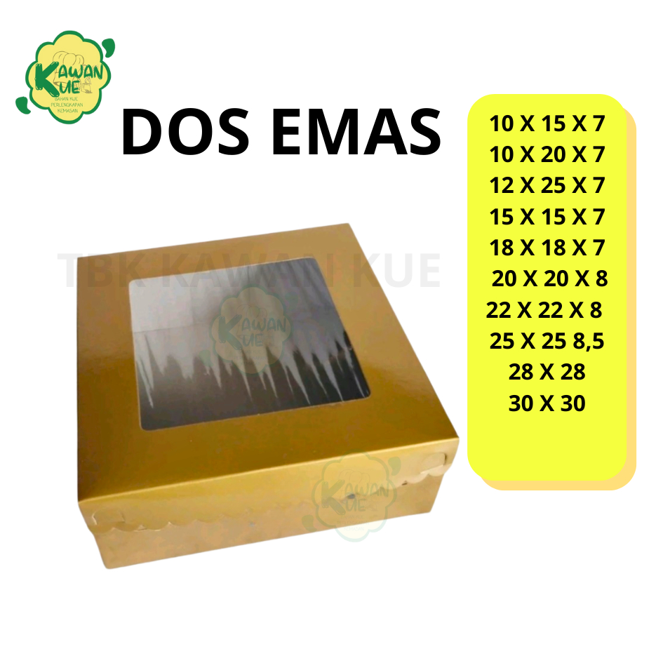

KOTAK KUE KACA EMAS DENGAN MIKA/DUS KACA GOLD MIKA JENDELA
