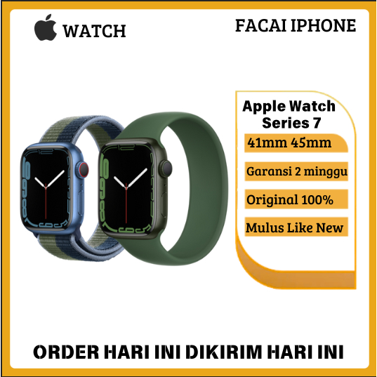 IWATCH SERIES 7 41 MM 45 MM SECOND LIKE NEW