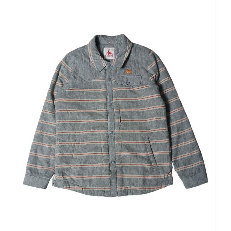 Work Shirt Serpha Le Coq Sportif Size M / Jaket Bulu / Jaket tebal