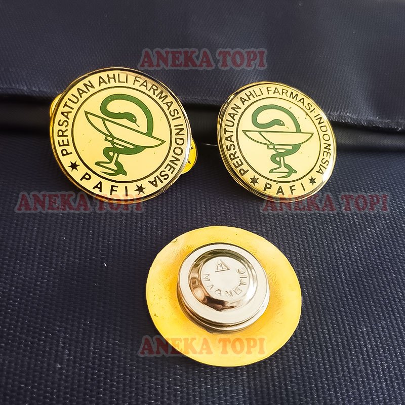 Pin Persatuan Ahli Farmasi Indonesia PAFI Pin PAFI Lencana Pin Logo PAFI - Aneka Topi