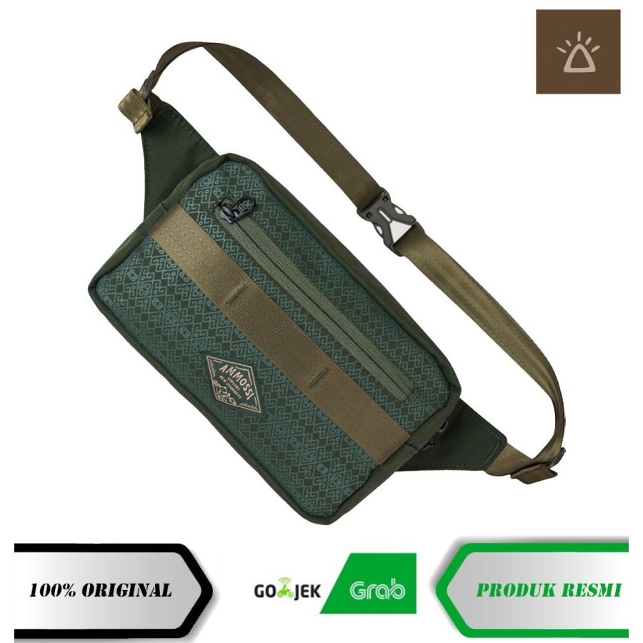 Tas Selempang Ammossi Waist Bag Fleet - Army