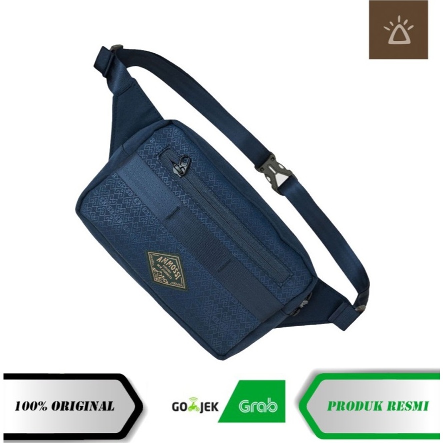 Tas Selempang Ammossi Waist Bag Fleet - Navy