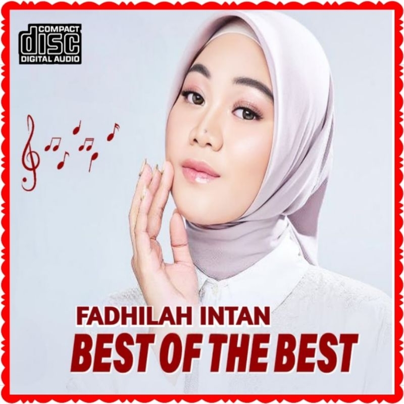 KASET CD COMPACT DISC LAGU FADHILAH INTAN COVER LAGU POP INDONESIA-KASET FADHILAH INTANI-KASET CD LA
