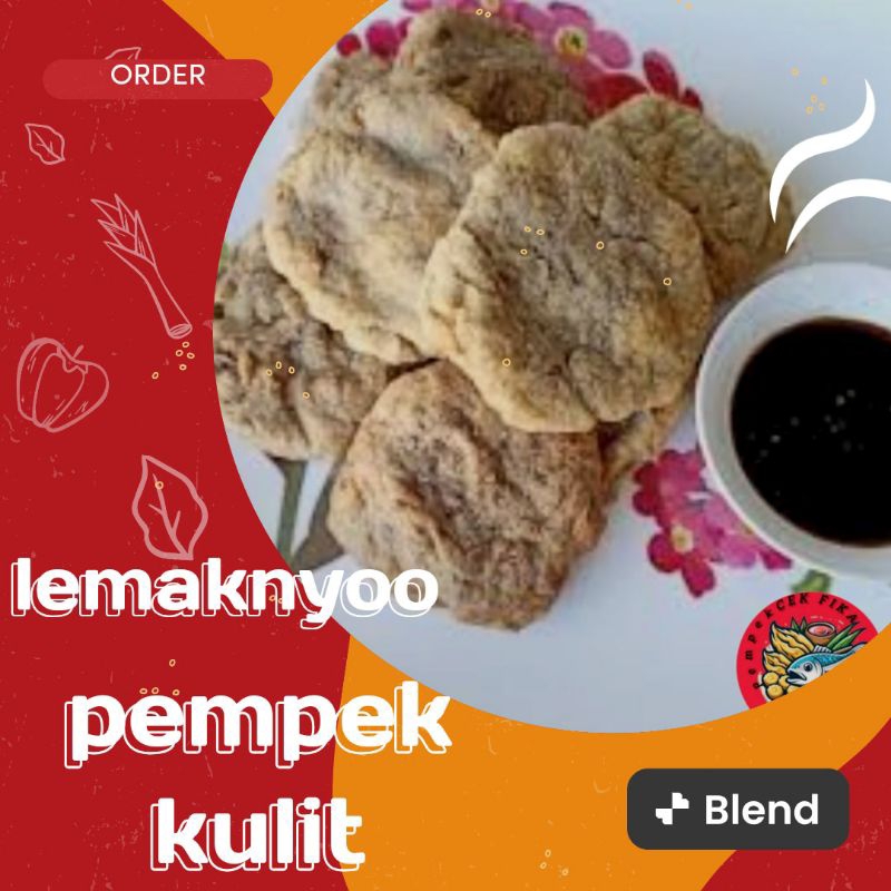 

Pempek isi 10 pcs Kulit/ pempek palembang / pempek ikan tenggiri /pempek frozenPEMPEK Cek FIKA /PEMPEK MPENAK PALEMBANG ASLI IKAN TENGGIRI - 10pcs KULIT PEMPEKKECIL DAN CAMPURPEMPEK PALEMBANG PEMPEK kulit 10pcs + CUKO150mil
