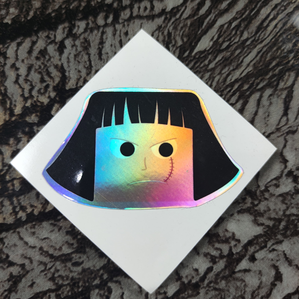 

Stiker Hologram One Piece Sentomaru Square